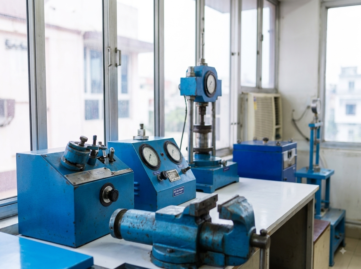 NTRL laboratory testing equipment